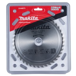 Disco sierra circular , Standard T.C.T. 190 x 30 mm, 24 D Makita D-64973