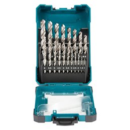 Set de brocas de metal  HSS-G, 19 pcs Makita D-67549