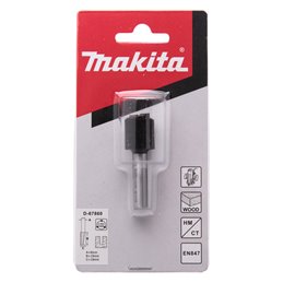 Fresa recta 2 filos, 18 mm Makita D-67860