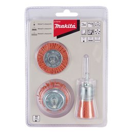 Set de gratas de nylon, 80G, 3 pcs Makita D-70742