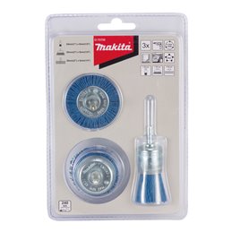 Set de gratas de nylon, 240G, 3 pcs Makita D-70758