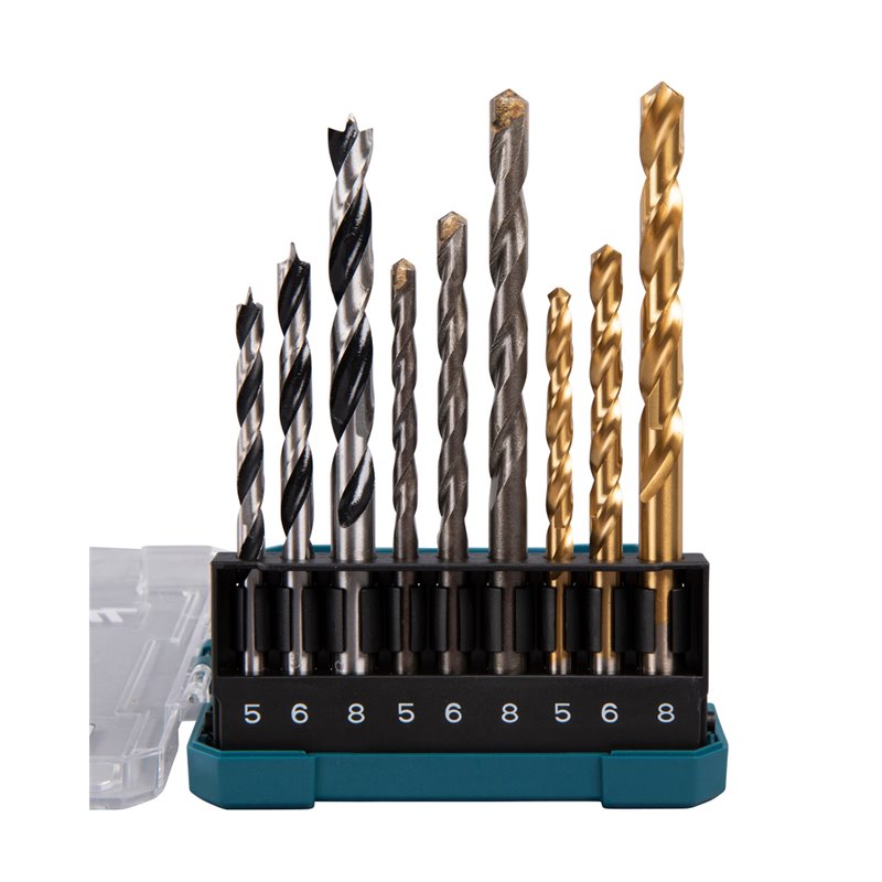 Set de brocas  9 pcs Makita D-71962