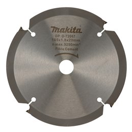 Disco sierra circular  P.C.D. 165 x 20 mm, 4T Makita D-72067