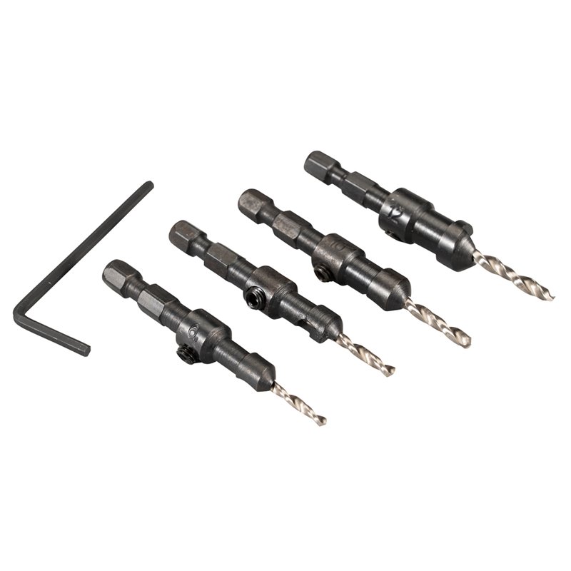 Set de brocas avellanadoras  4 pcs Makita D-73455