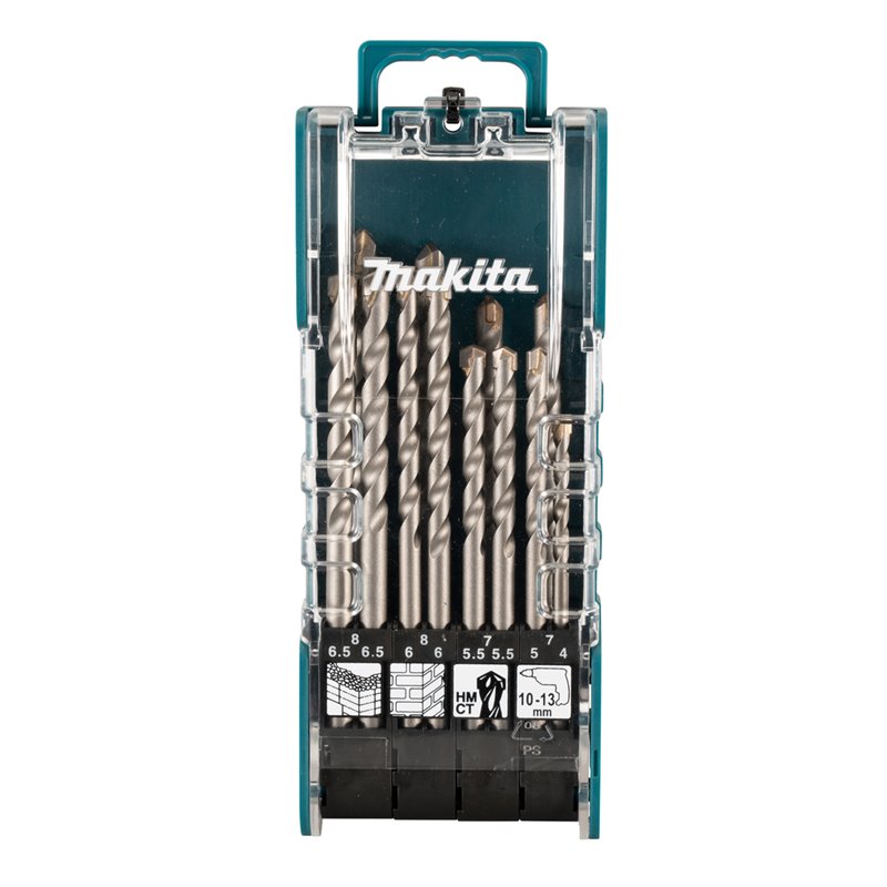 T.C.T Set de brocas , 12 pcs Makita D-73483