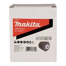 Cepillo de acabado para taladro 100 x 120 mm Makita D-73564