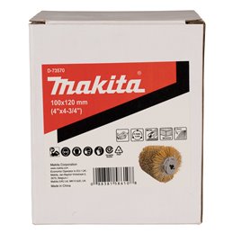 Cepillo de acabado para taladro 100 x 120 mm Makita D-73570