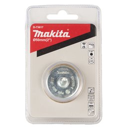 Copa ondulada latonada para taladro 50 mm, 0,3 mm, 1/4 Makita D-73617