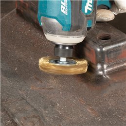 Cepillo oblicuo latonado para taladro, 50 mm, 0,3 mm, 1/4" Makita D-73667