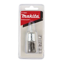 Cepillo de acabado latonado para taladro, 19 mm, 0,5 mm Makita D-73841