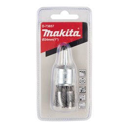 Cepillo de acabado latonado para taladro, 24 mm, 0,5 mm Makita D-73857