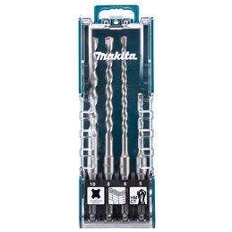 Set de brocas T.C.T, para SDS-PLUS, 4 pcs Makita D-74136