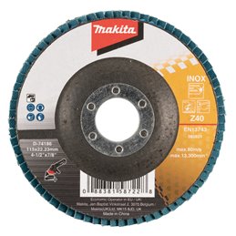 Disco de láminas 115 x 22,23 mm, Z40 Makita D-74186