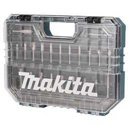 Estuche de fresas ranuradas, 22 pcs Makita D-74784