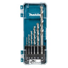 Set de brocas , HSS-G, 6 pcs Makita D-75742