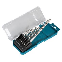 Set de brocas , HSS-G, 6 pcs Makita D-75742