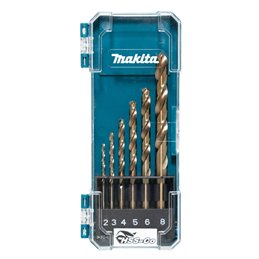 Broca kit, HSS-Co, 6 pcs Makita D-75758