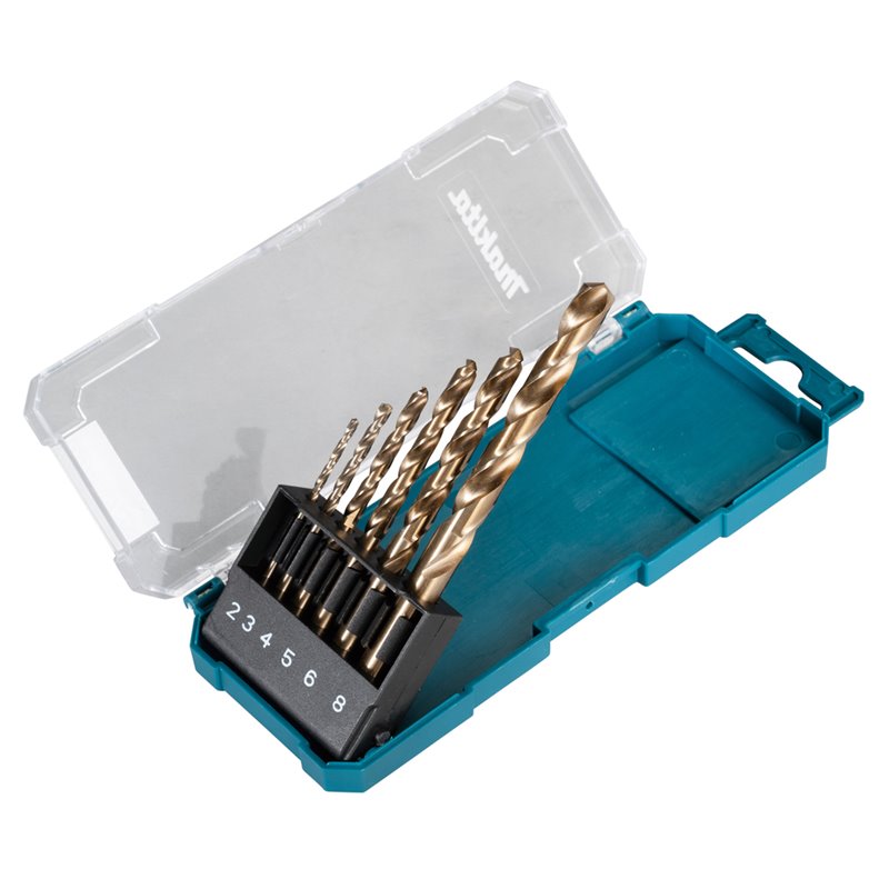 Broca kit, HSS-Co, 6 pcs Makita D-75758