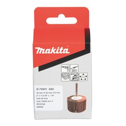 Cepillo lijas taladro, Ø50 x 30 mm, A60 Makita D-75801