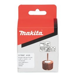 Cepillo lijas taladro, Ø60 x 30 mm, A120 Makita D-75867