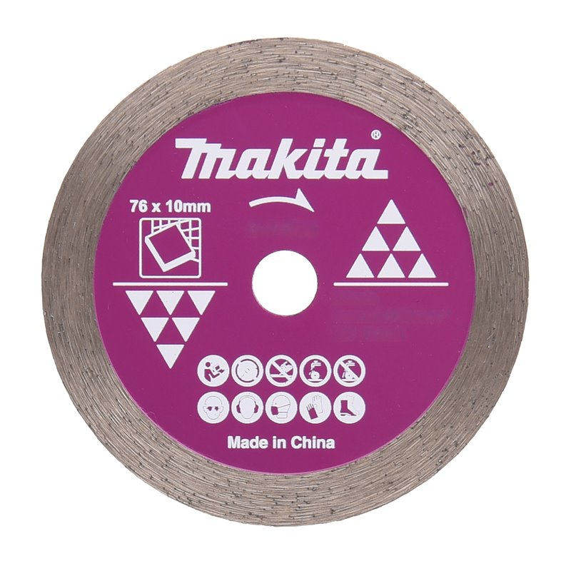 Disco de diamante 76 x 10 mm Makita D-77263