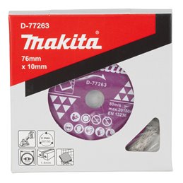 Disco de diamante 76 x 10 mm Makita D-77263