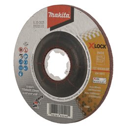 Disco de desbaste X-Lock, 115 x 6,0 mm Makita E-00371