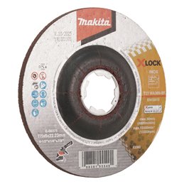 Disco de desbaste X-Lock, 115 x 6,0 mm Makita E-00371