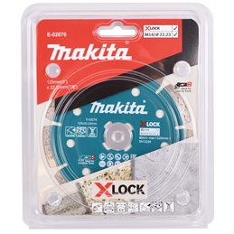 Disco de diamante 125 mm, X-LOCK Makita E-02076