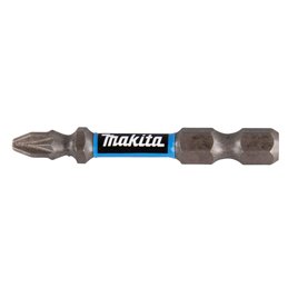 Punta torsión Impact Premier, PZ2, 50 mm, 1/4", 2 pcs Makita E-03305