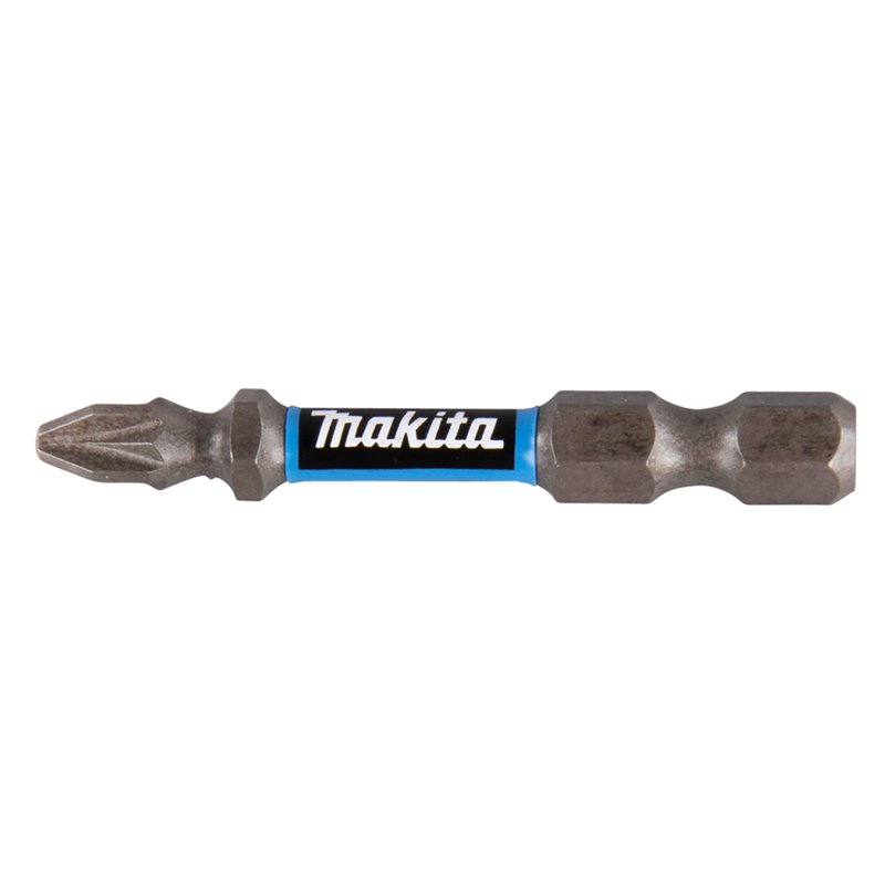 Punta torsión Impact Premier, PZ2, 50 mm, 1/4", 2 pcs Makita E-03305