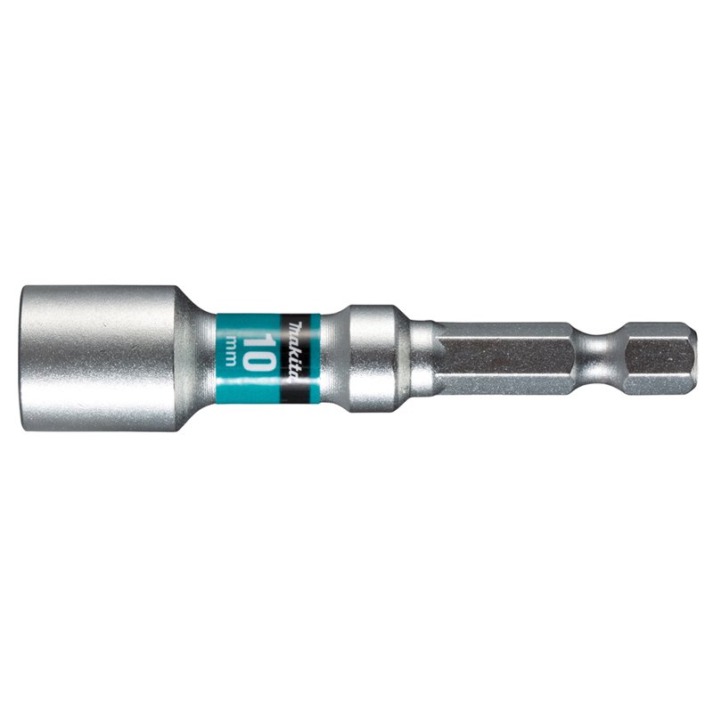 Llave de vaso imantada Impact Premier, Hex 10 x 65 mm, 1/4" Makita E-03470