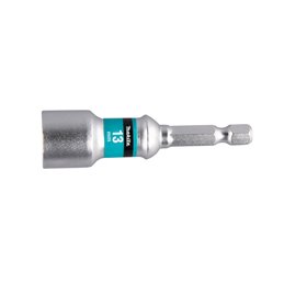 Llave de vaso imantada Impact Premier, Hex 13 x 65 mm, 1/4" Makita E-03486