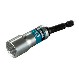 Llave de vaso vasculante Impact Premier, Hex 13 x 80 mm, 1/4" Makita E-03492