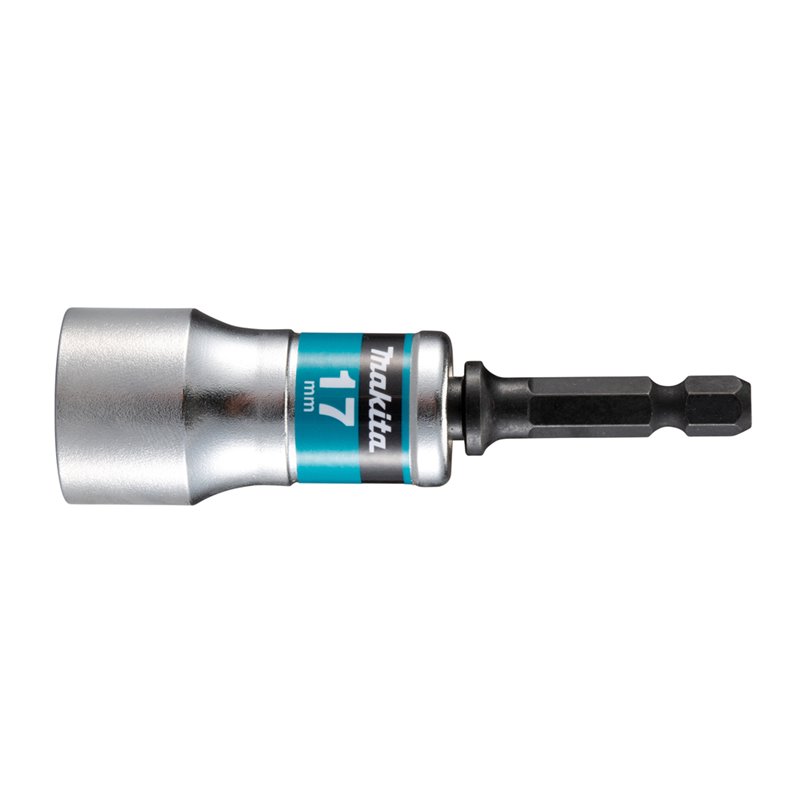 Llave de vaso vasculante Impact Premier, Hex 17 x 80 mm, 1/4" Makita E-03517