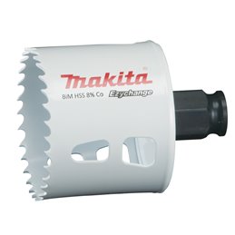 Broca de corona BiM 57 mm, Ezychange Makita E-03866