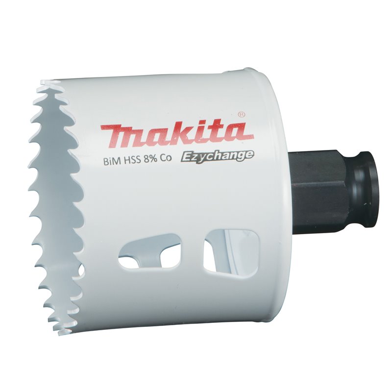 Broca de corona BiM 57 mm, Ezychange Makita E-03866