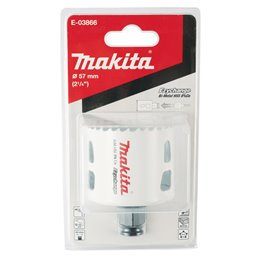 Broca de corona BiM 57 mm, Ezychange Makita E-03866