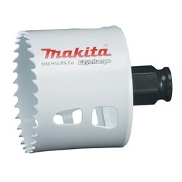 Broca de corona BiM 60 mm, Ezychange Makita E-03872