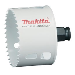 Broca de corona BiM 73 mm, Ezychange Makita E-03925