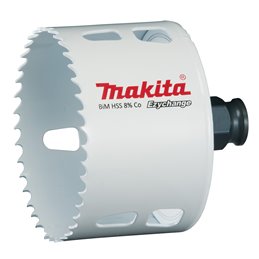 Broca de corona BiM 76 mm, Ezychange Makita E-03931