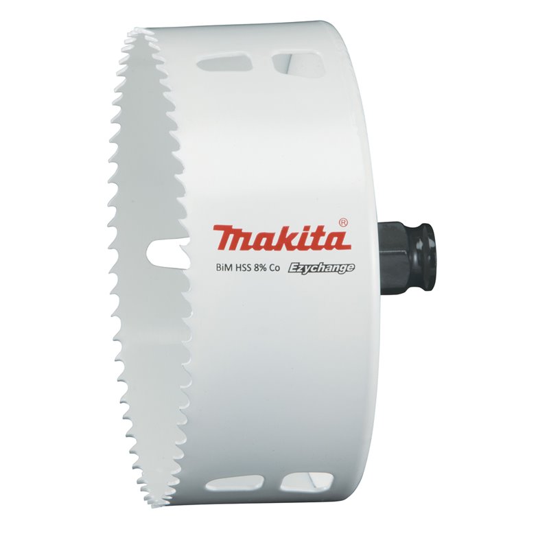 Broca de corona BiM 121 mm, Ezychange Makita E-04036