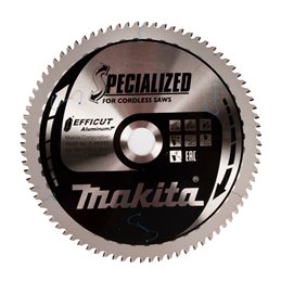 Disco sierra circular , Efficut, T.C.T, 260 x 30 mm, 81 D Makita E-06317