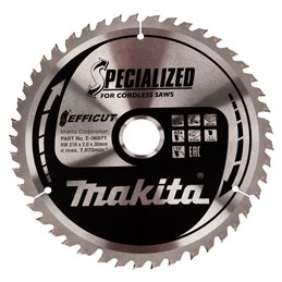 Disco sierra circular , Efficut T.C.T, 216 x 30 mm, 45 D Makita E-06971