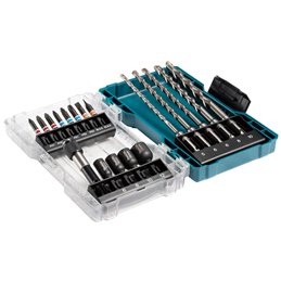 Set de puntas y brocas 18 pcs Makita E-07026