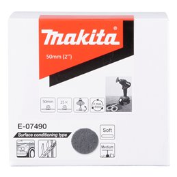 Disco de acondicionamiento de superficies, 50 mm Makita E-07490