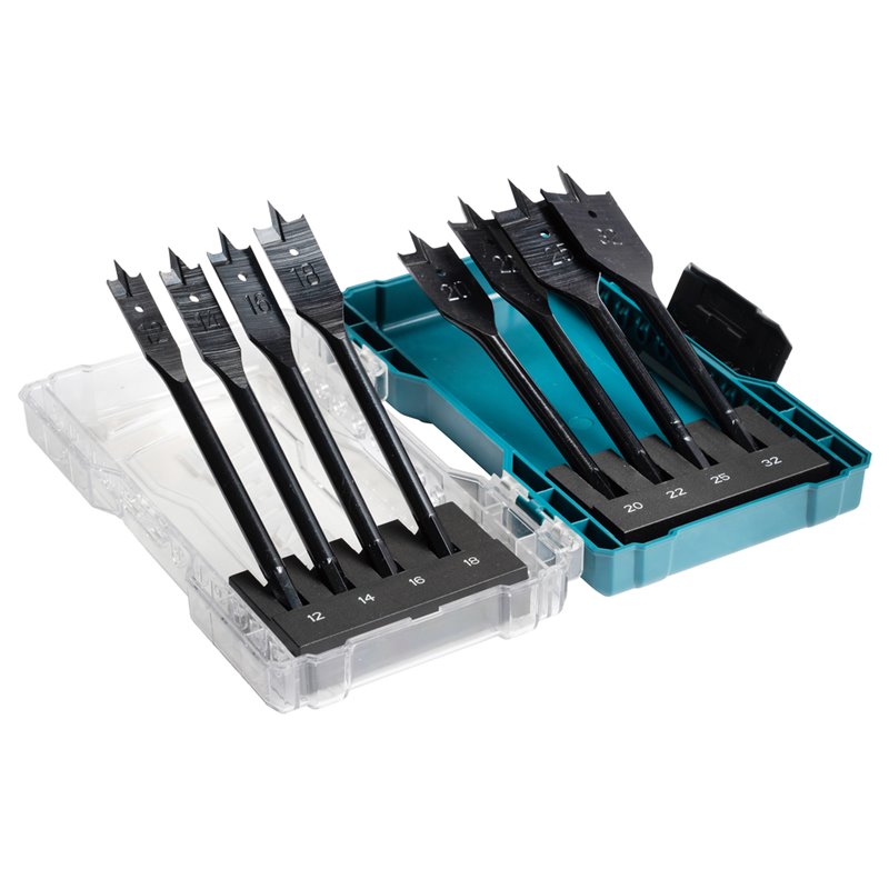 Juego de brocas de pala para madera 8 pcs Makita E-08698