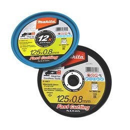 Disco de corte 125 x 0,8 x 22,23 mm, Z60U, 12 piezas Makita E-10877-12