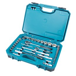 Set de llaves, puntas y vasos, 221 pcs Makita E-10883