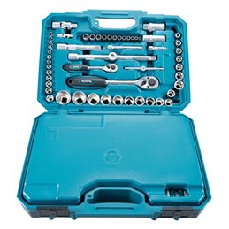 Set de llaves, puntas y vasos, 221 pcs Makita E-10883